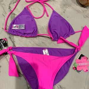 NWT reversible bikini! Smoothies by Gossip Medium